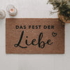 Paillasson en coco Fest der Liebe (VE = 6 Stk)