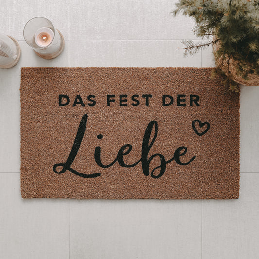 Paillasson en coco Fest der Liebe (VE = 6 Stk)