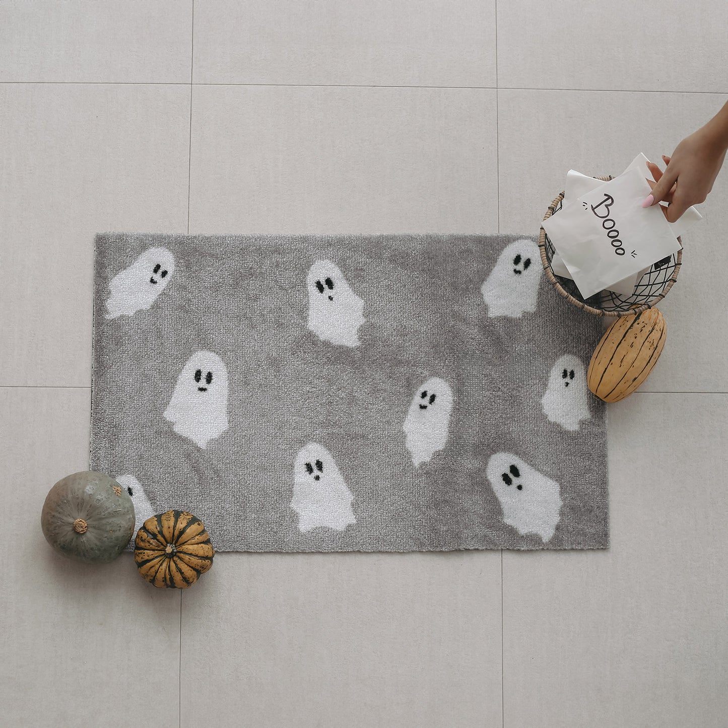 Washable Doormat Ghosts 75 x 45cm (PU = 6 pcs.)