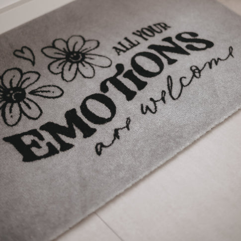 Washable doormat Emotions Youdiful 75 x 45cm (pack = 6 pcs.)