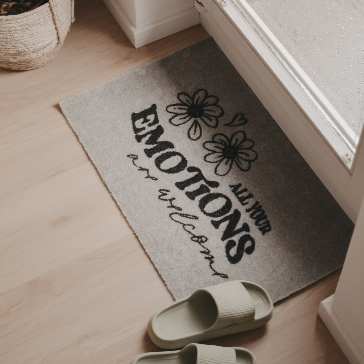 Washable doormat Emotions Youdiful 75 x 45cm (pack = 6 pcs.)