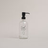 Distributeur de savon Spülmittel transparent 500ml (UE = 6 Pièces)