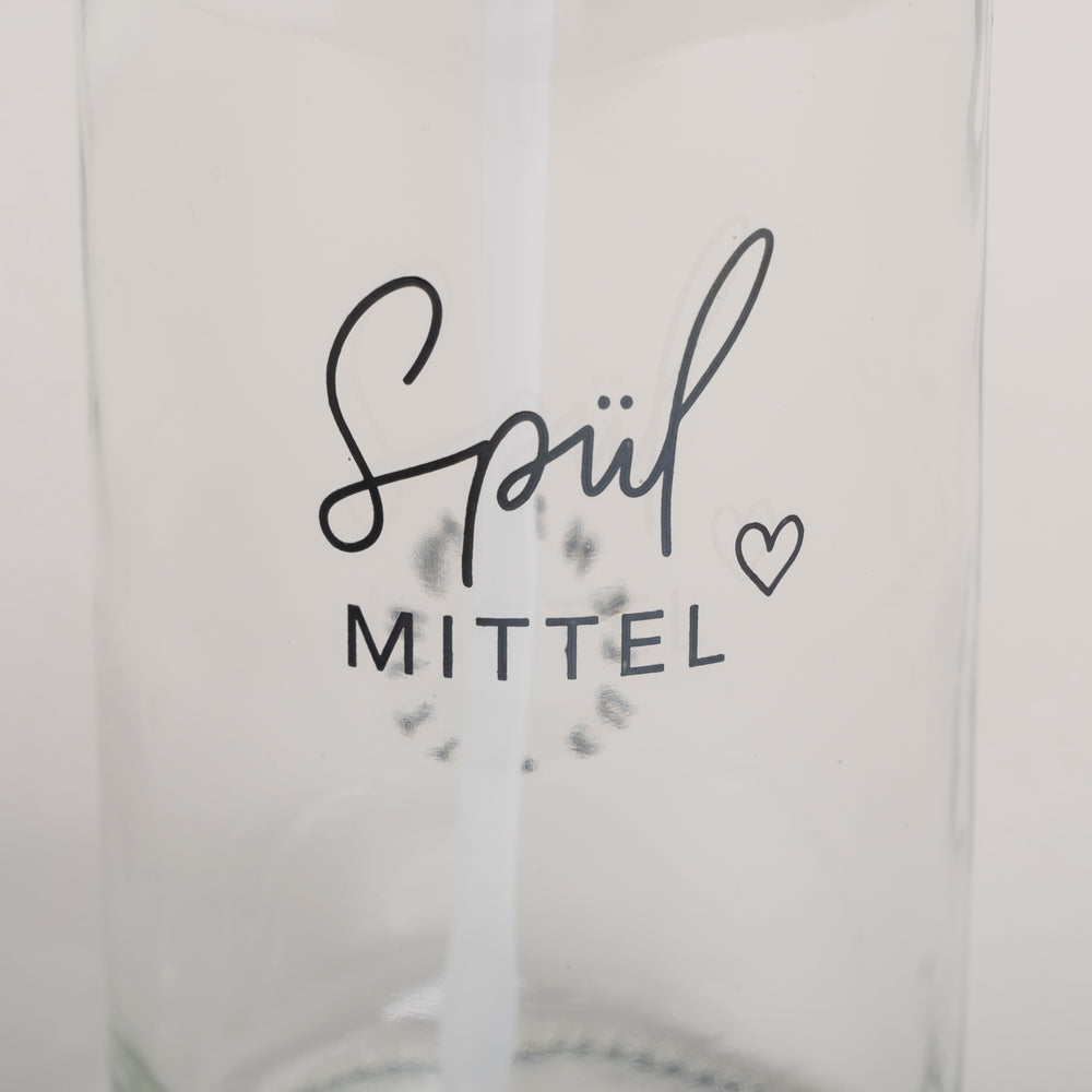 Distributeur de savon Spülmittel transparent 500ml (UE = 6 Pièces)