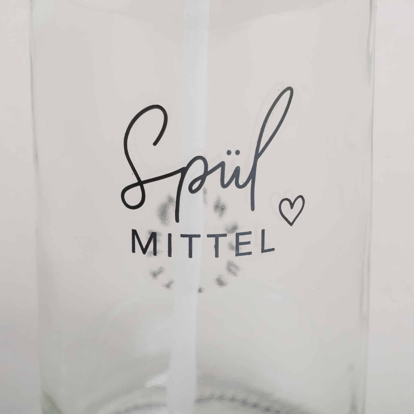 Distributeur de savon Spülmittel transparent 500ml (UE = 6 Pièces)