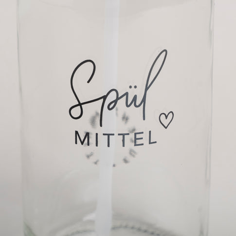 Distributeur de savon Spülmittel transparent 500ml (UE = 6 Pièces)