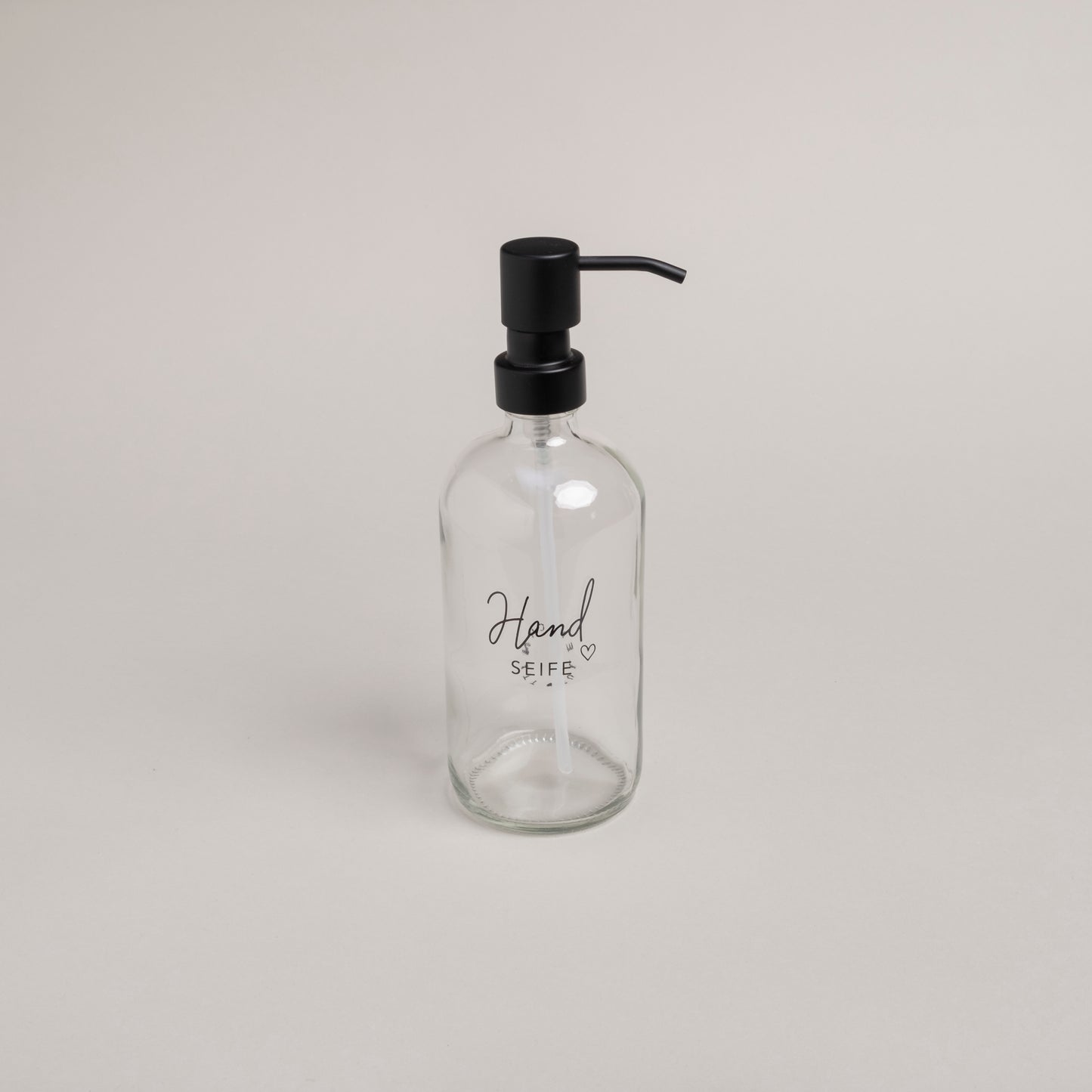 Seifenspender Handseife transparent 500ml (VE = 6 Stk)