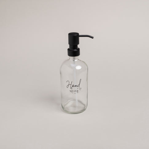 Seifenspender Handseife transparent 500ml (VE = 6 Stk)