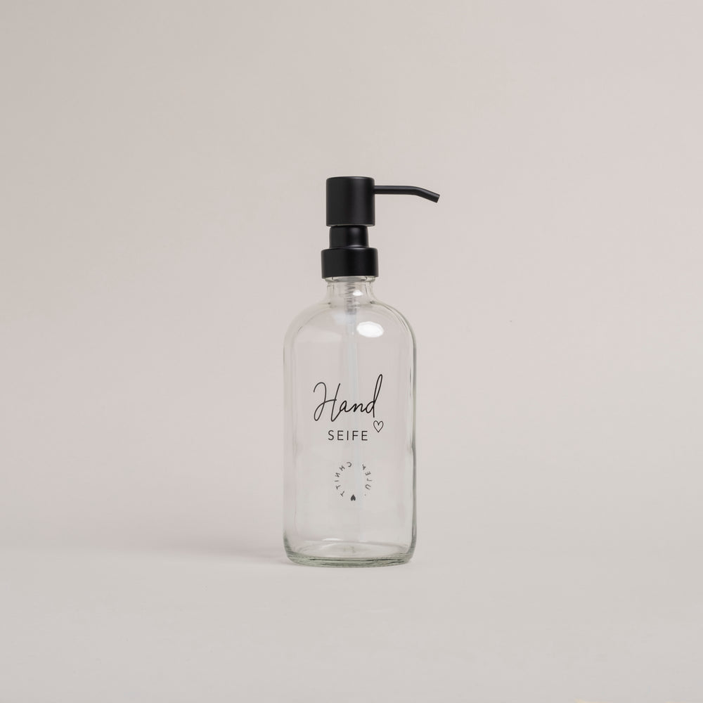 Seifenspender Handseife transparent 500ml (VE = 6 Stk)