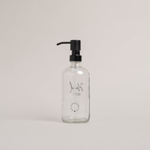 Seifenspender Handseife transparent 500ml (VE = 6 Stk)