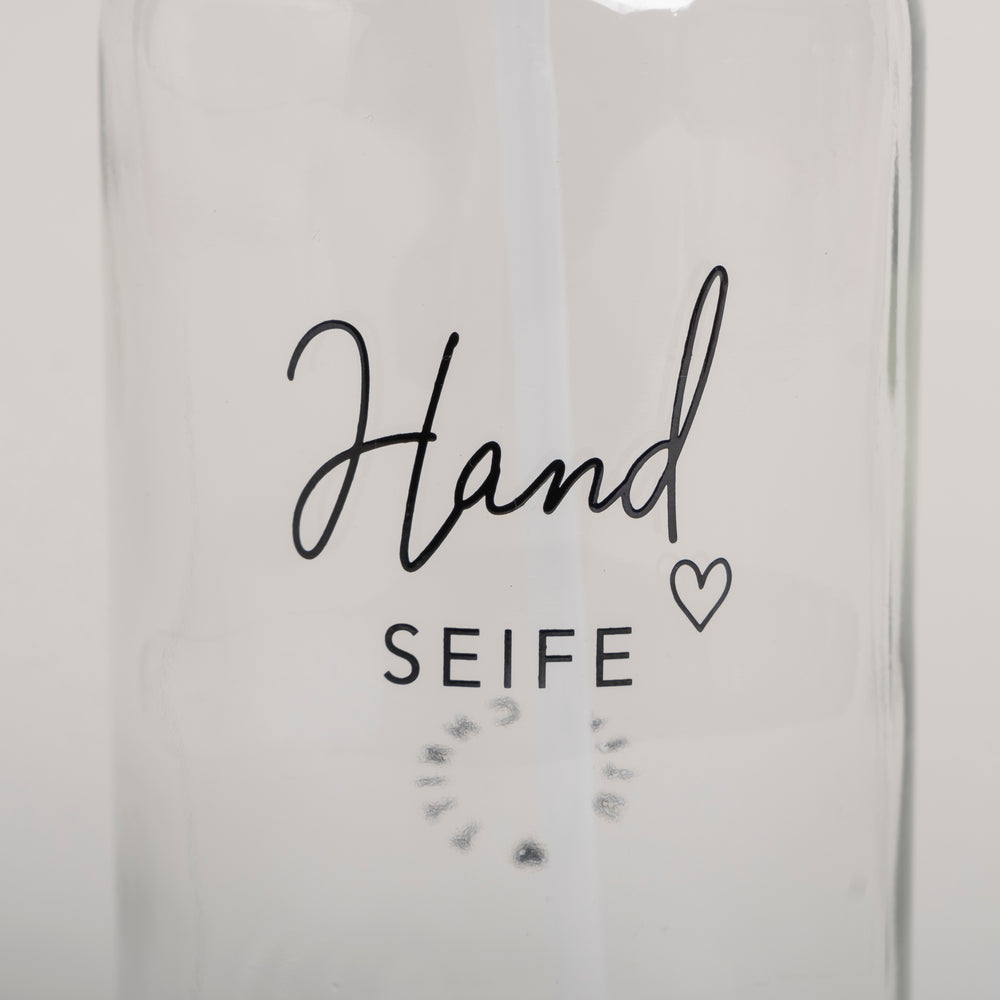Seifenspender Handseife transparent 500ml (VE = 6 Stk)