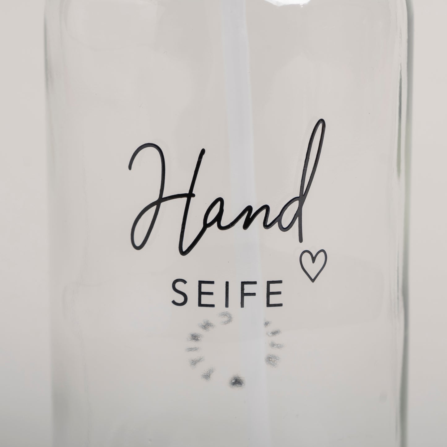Seifenspender Handseife transparent 500ml (VE = 6 Stk)