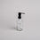 Soap Dispenser heart transparent 250ml (PU = 6 pieces)