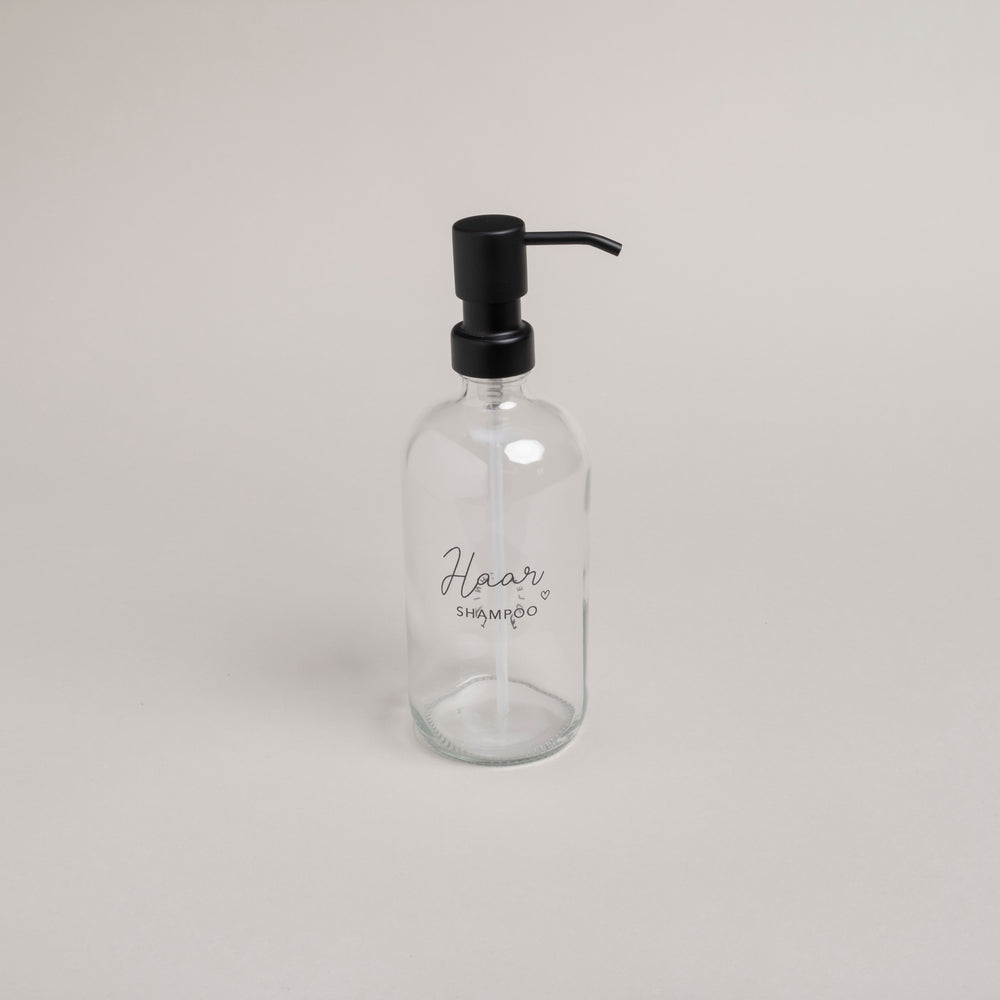 Soap dispenser Haar Shampoo transparent 500ml (PU = 6 pieces)