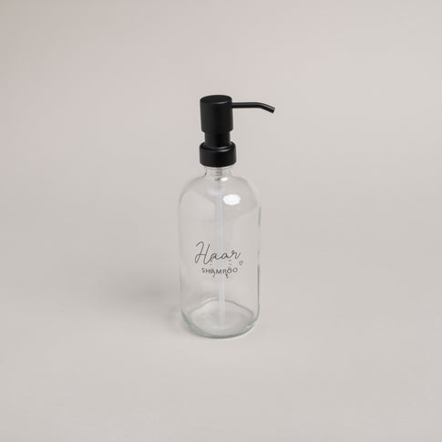 Soap dispenser Haar Shampoo transparent 500ml (PU = 6 pieces)