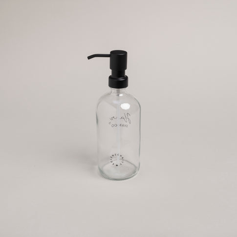 Soap dispenser Haar Shampoo transparent 500ml (PU = 6 pieces)