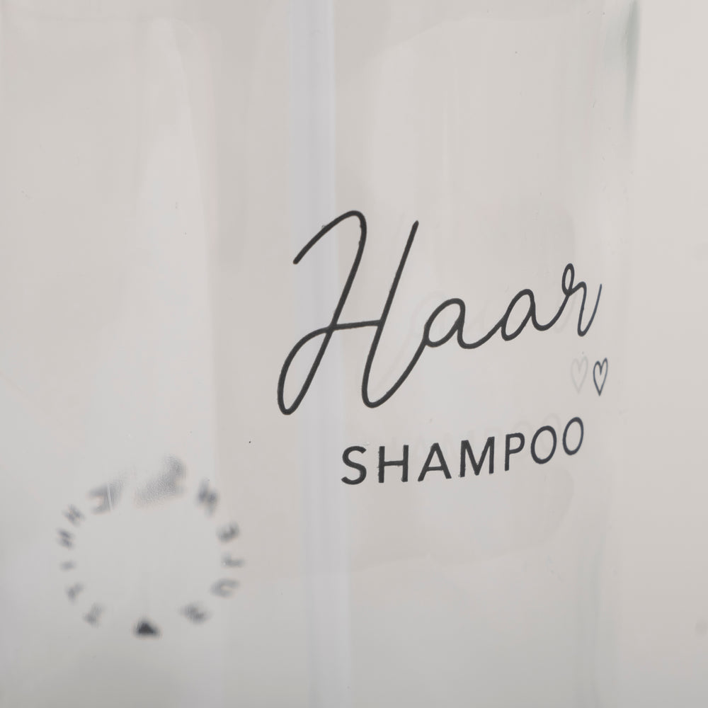 Soap dispenser Haar Shampoo transparent 500ml (PU = 6 pieces)