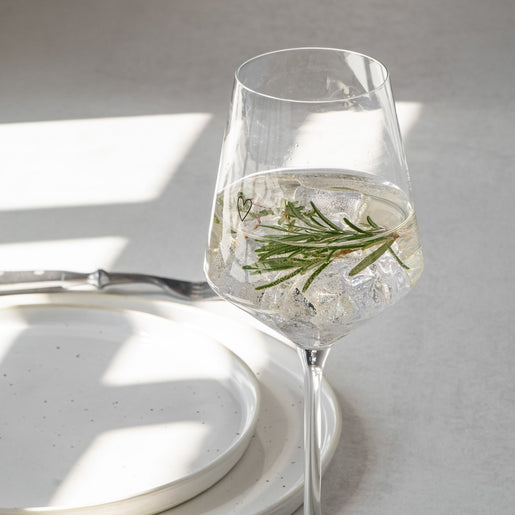 Weinglas 390ml Herz (VE = 4 Stk)