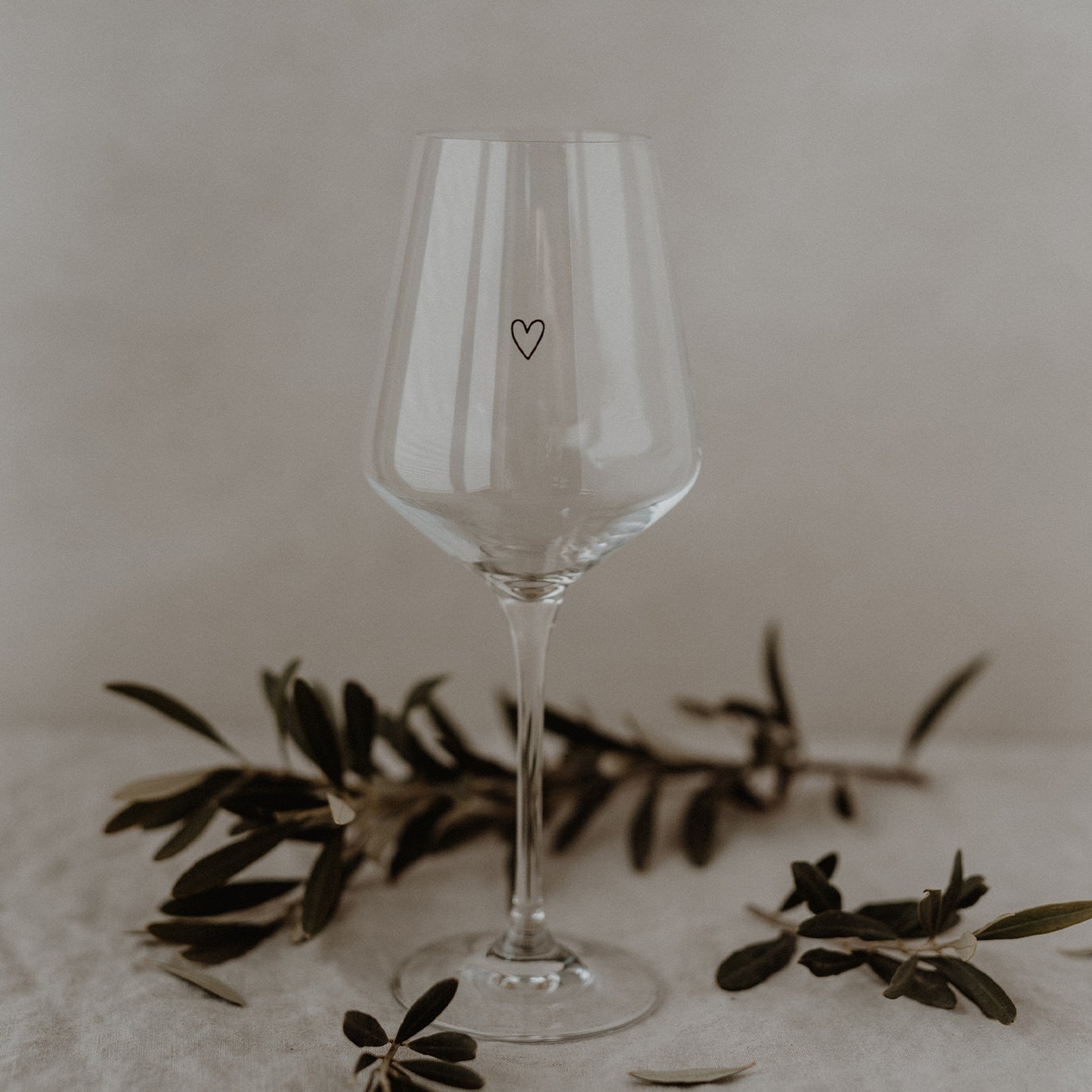 Weinglas 390ml Herz (VE = 4 Stk)