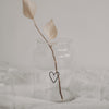 Vase aus Glas groß Herz (VE = 6 Stk)