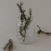 Vase aus Glas groß Schneelandschaft (VE = 6 Stk)