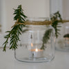 Vase en verre moyen sapins (VE = 6 pcs)