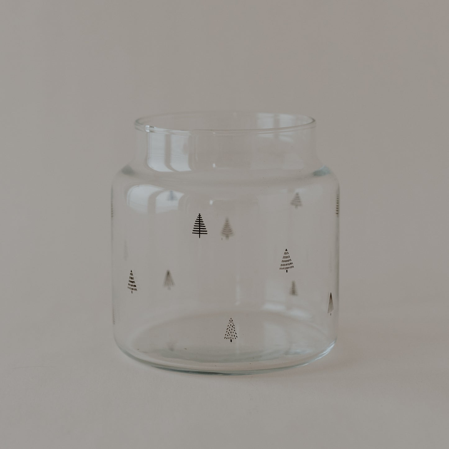 Vase en verre moyen sapins (VE = 6 pcs)