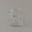 Vase en verre moyen sapins (VE = 6 pcs)