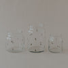 Vase en verre moyen sapins (VE = 6 pcs)