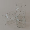 Vase en verre petit sapin (VE = 6 pcs)