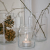 Vase en verre petit sapin (VE = 6 pcs)