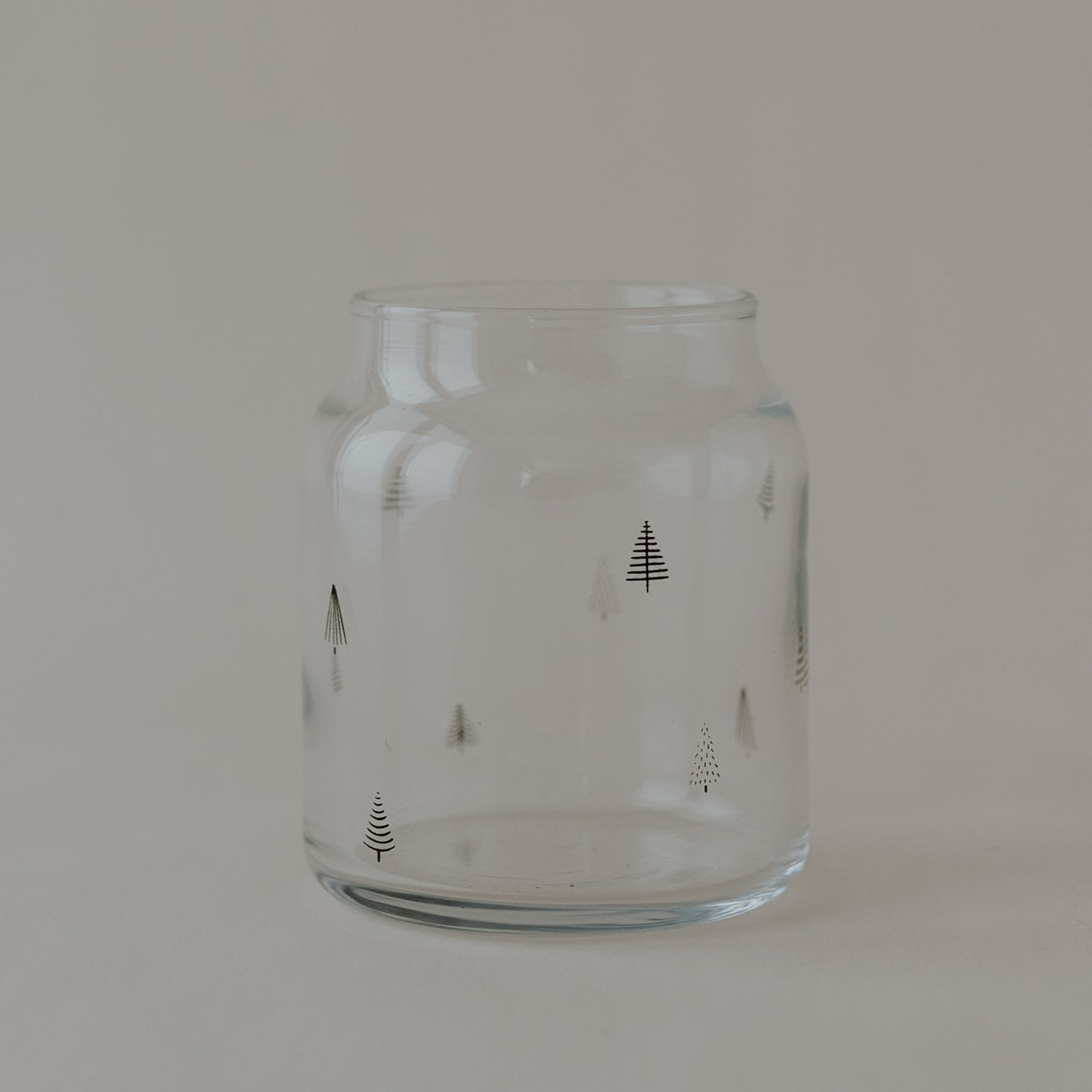Vase en verre petit sapin (VE = 6 pcs)
