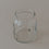 Vase en verre petit sapin (VE = 6 pcs)