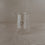 Verre double paroi 200ml cœur (VE = 6 pcs)