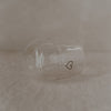 Verre double paroi 200ml cœur (VE = 6 pcs)