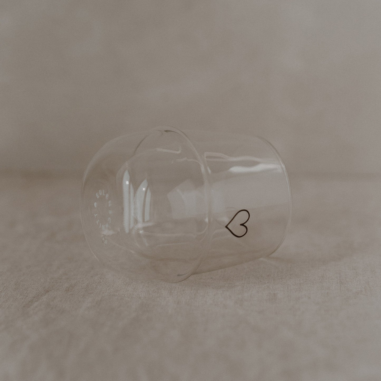 Verre double paroi 200ml cœur (VE = 6 pcs)