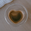 Double-walled heart glass heart 100ml (VE = 6 pcs)