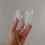 Double-walled heart glass heart 100ml (VE = 6 pcs)
