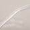Bent heart transparent glass straws in a set of 4 (VE = 10 sets)