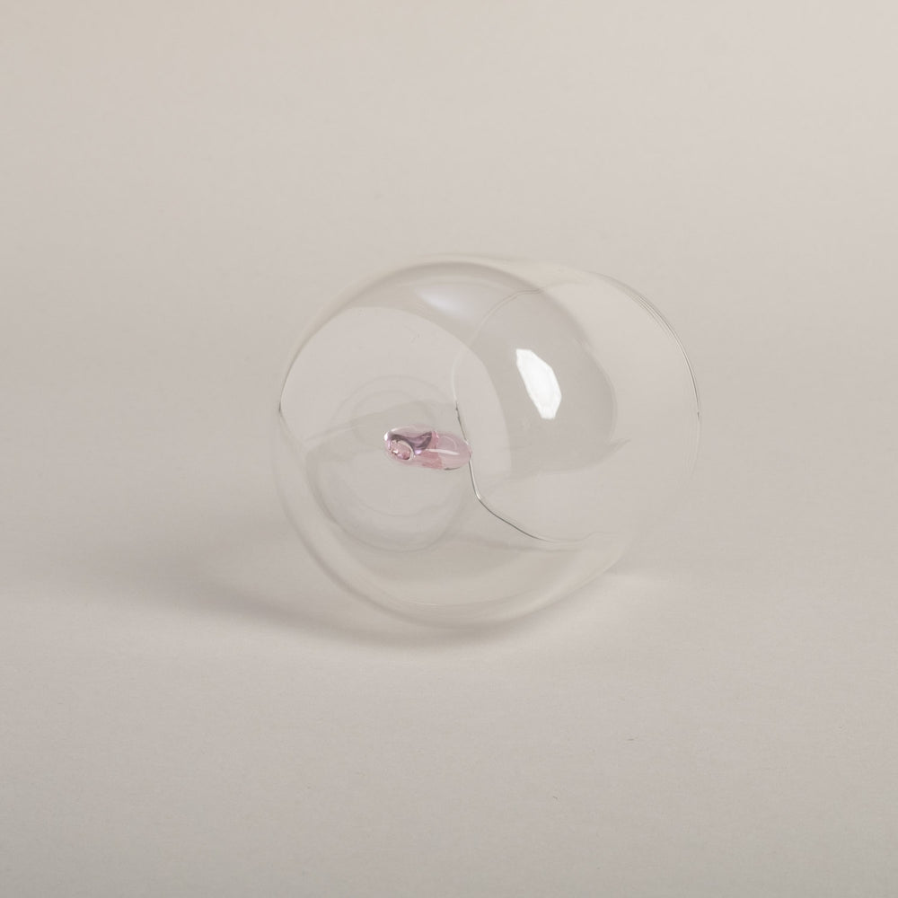 Verre à boire forme cœur rose (VE = 6 pcs)