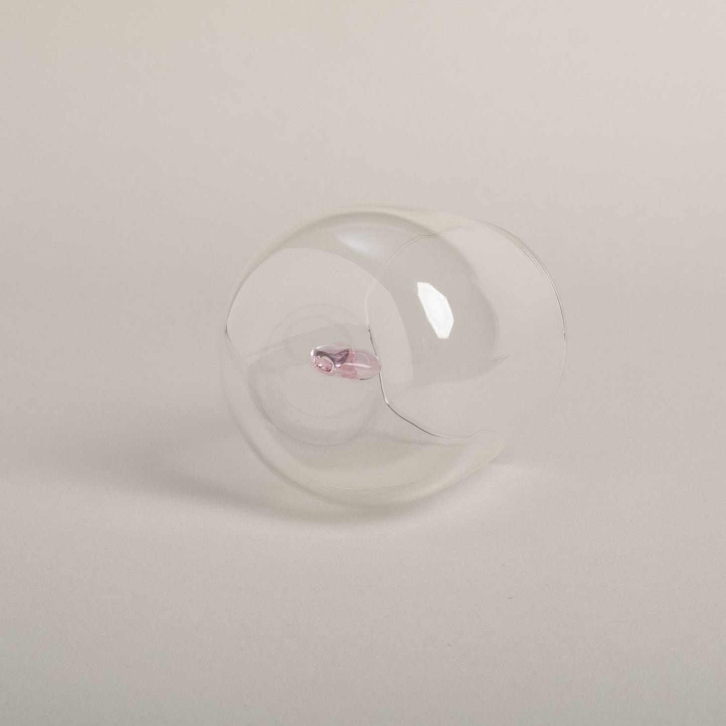 Verre à boire forme cœur rose (VE = 6 pcs)