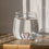 Verre à boire forme cœur rose (VE = 6 pcs)