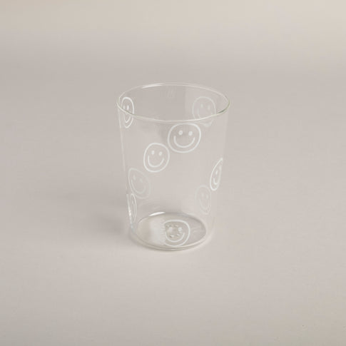Verre à boire Smileys blanc (VE = 6 pcs)