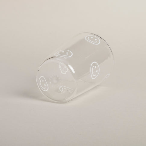 Verre à boire Smileys blanc (VE = 6 pcs)