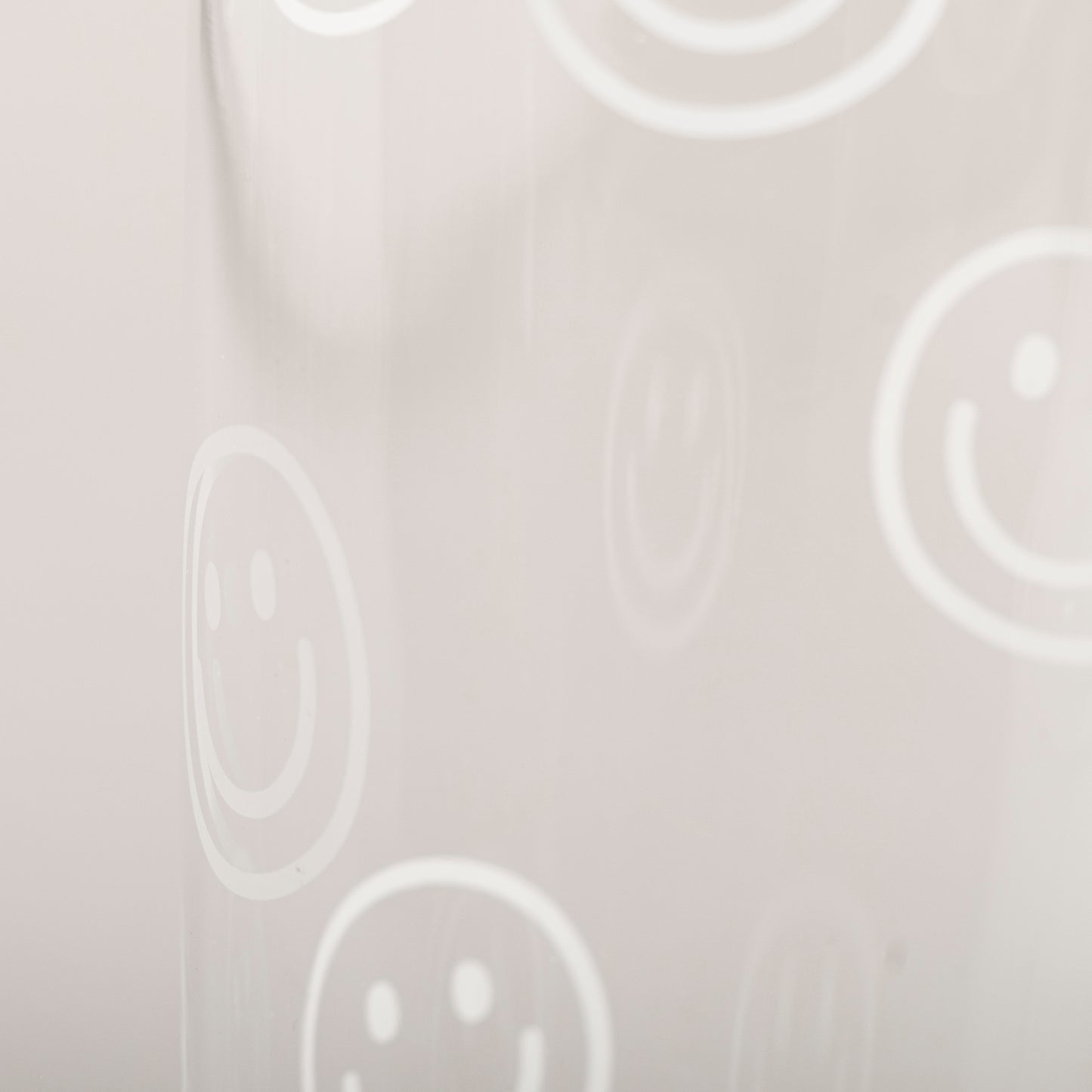 Verre à boire Smileys blanc (VE = 6 pcs)