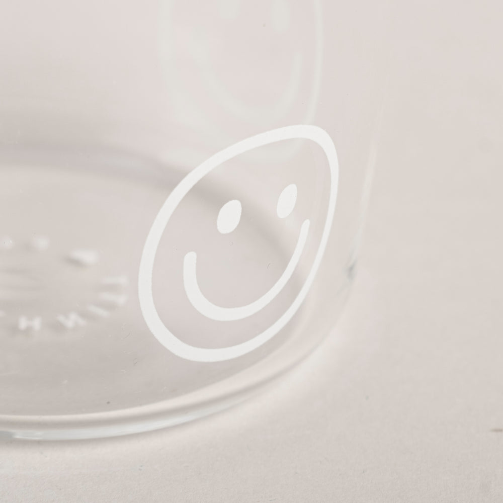 Verre à boire Smileys blanc (VE = 6 pcs)