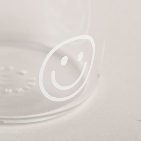 Verre à boire Smileys blanc (VE = 6 pcs)