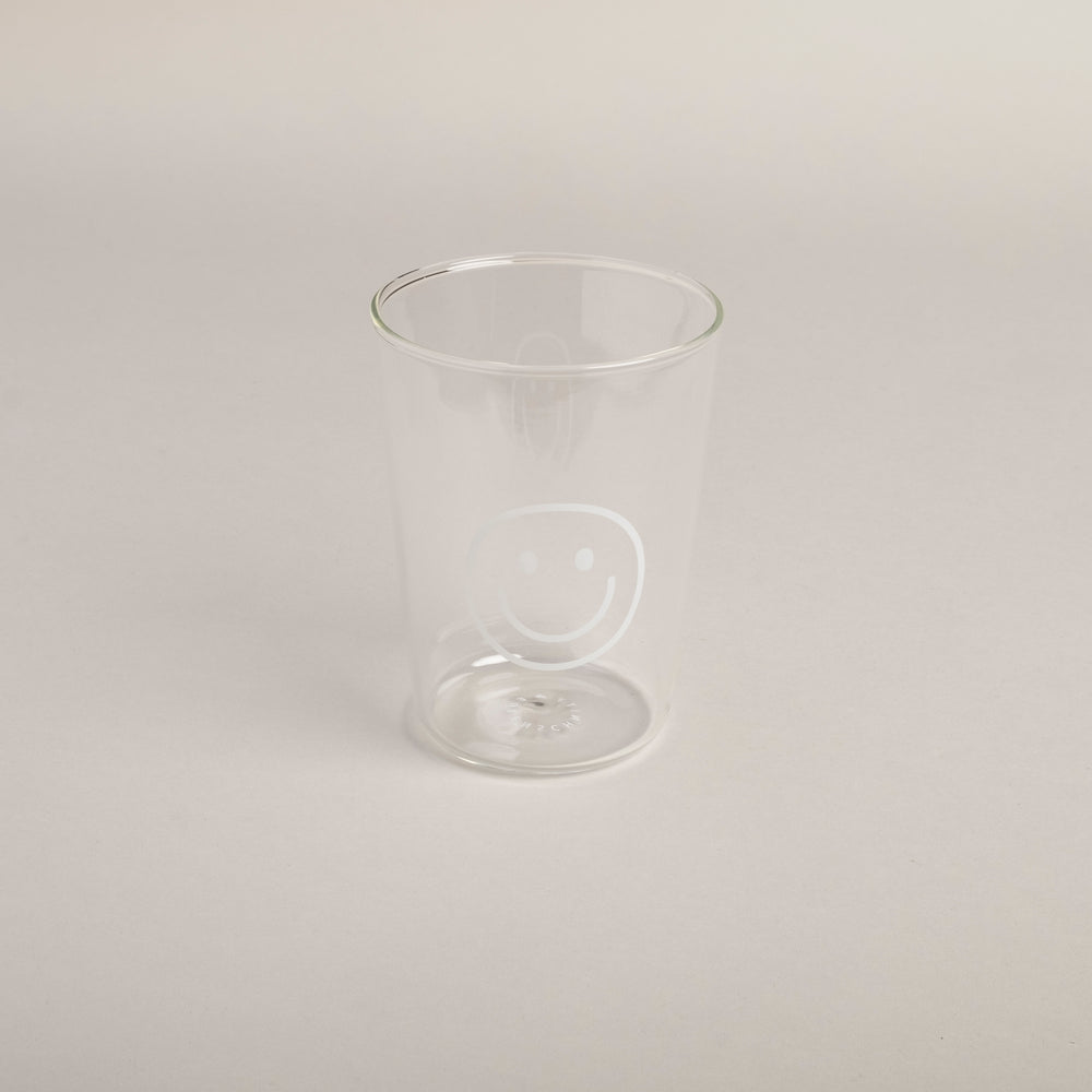 Drinking glass Smiley white (VE = 6 pcs)