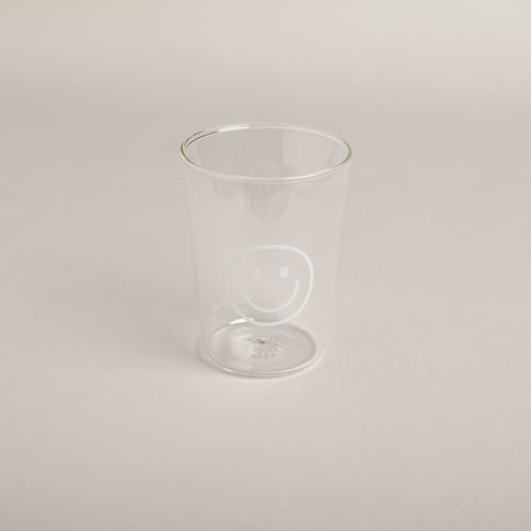 Drinking glass Smiley white (VE = 6 pcs)
