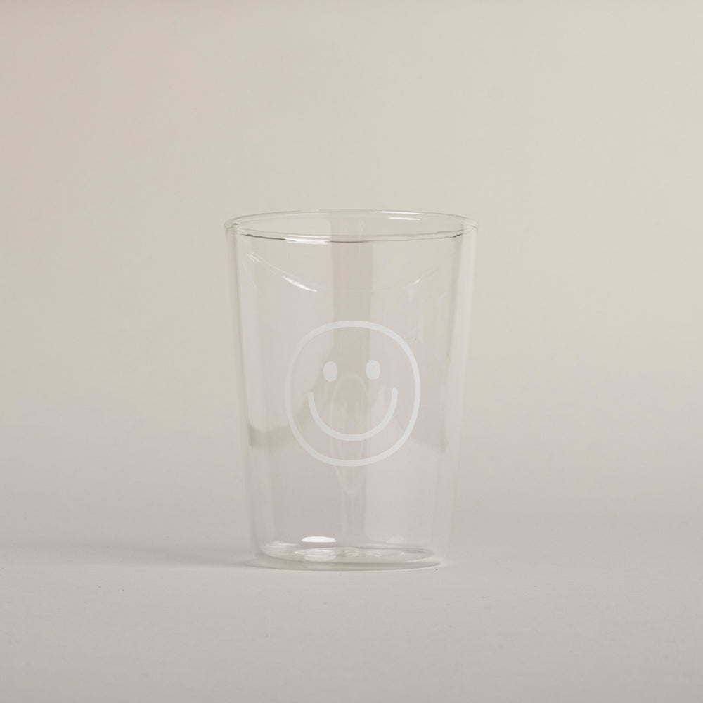 Drinking glass Smiley white (VE = 6 pcs)