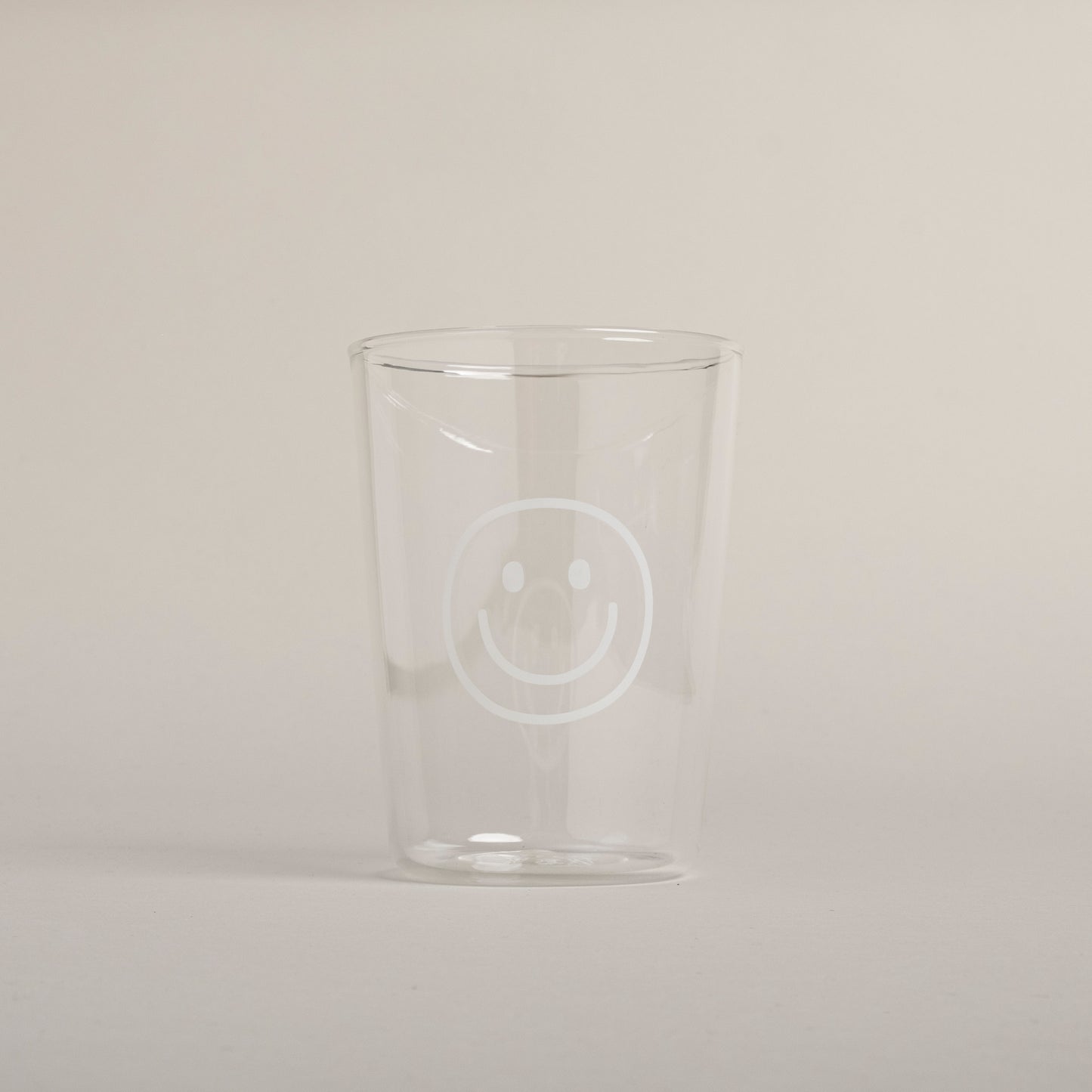 Drinking glass Smiley white (VE = 6 pcs)